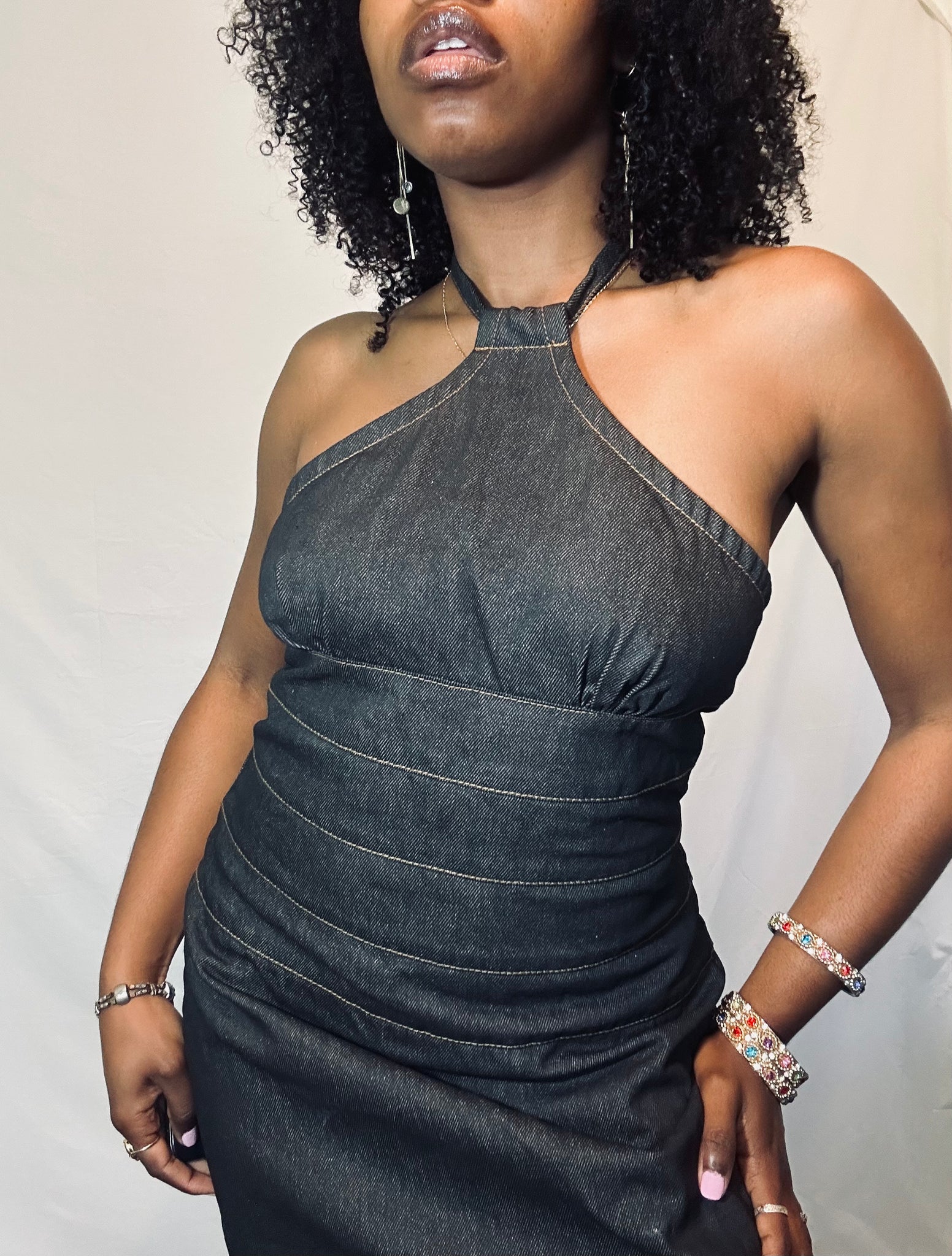 Fubu denim dress 2025