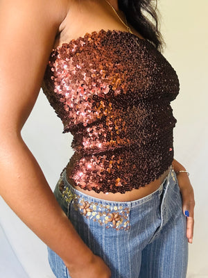 BROWN SEQUENCE HALTER
