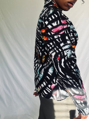 MULTICOLORED ABSTRACT JACKET