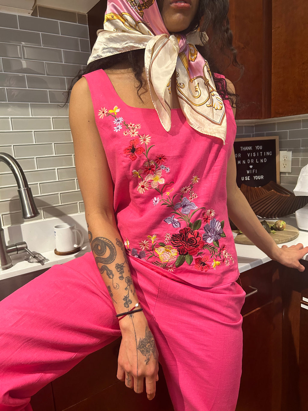 PINK FLORAL CO-ORD